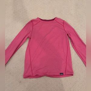 KIDS PATAGONIA PINK BASE LAYER